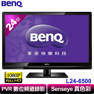 【24吋螢幕+電視功能】BENQ 24型LED液晶電視 L24-6500